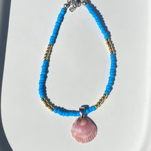 Load image into Gallery viewer, Beaded Seashell Anklet