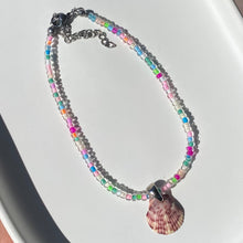 Load image into Gallery viewer, Beaded Seashell Anklet
