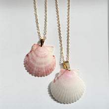 Load image into Gallery viewer, Dainty Gold Seashell Necklace