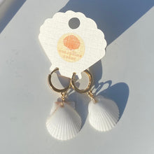 Load image into Gallery viewer, Seashell Earrings