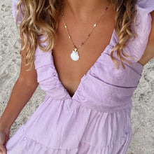 Load image into Gallery viewer, Sunset Seashell Necklace