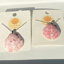 Load image into Gallery viewer, Dainty Silver Seashell Necklace
