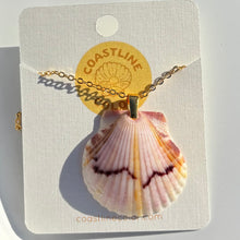 Load image into Gallery viewer, *Rare Finds* Dainty Gold Seashell Necklace
