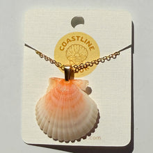 Load image into Gallery viewer, *Rare Finds* Dainty Gold Seashell Necklace
