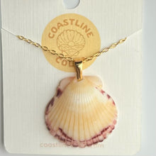 Load image into Gallery viewer, *Rare Finds* Dainty Gold Seashell Necklace
