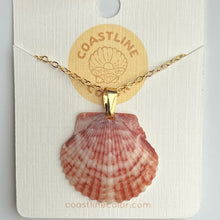 Load image into Gallery viewer, *Rare Finds* Dainty Gold Seashell Necklace
