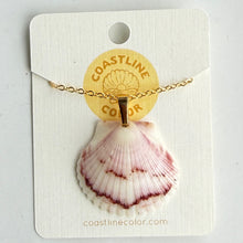 Load image into Gallery viewer, *Rare Finds* Dainty Gold Seashell Necklace
