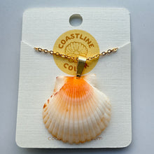 Load image into Gallery viewer, *Rare Finds* Dainty Gold Seashell Necklace
