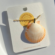 Load image into Gallery viewer, *Rare Finds* Dainty Gold Seashell Necklace
