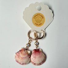 Load image into Gallery viewer, *Rare Find* Hidden Gem Seashell Earrings
