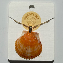 Load image into Gallery viewer, *Rare Finds* Dainty Gold Seashell Necklace

