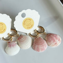 Load image into Gallery viewer, Tiny Seashell Earrings
