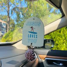 Load image into Gallery viewer, Jesus Loves You Car Decor
