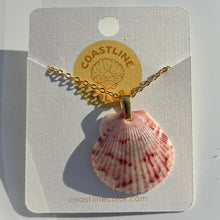 Load image into Gallery viewer, *Rare Finds* Dainty Gold Seashell Necklace
