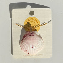 Load image into Gallery viewer, *Rare Finds* Dainty Gold Seashell Necklace
