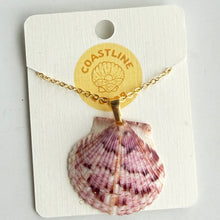 Load image into Gallery viewer, *Rare Finds* Dainty Gold Seashell Necklace
