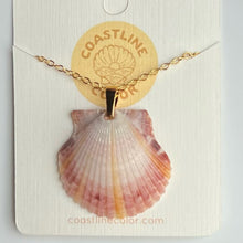 Load image into Gallery viewer, *Rare Finds* Dainty Gold Seashell Necklace
