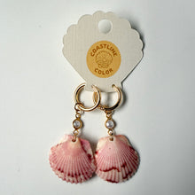 Load image into Gallery viewer, *Rare Find* Hidden Gem Seashell Earrings
