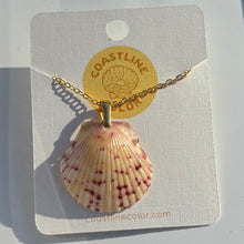 Load image into Gallery viewer, *Rare Finds* Dainty Gold Seashell Necklace
