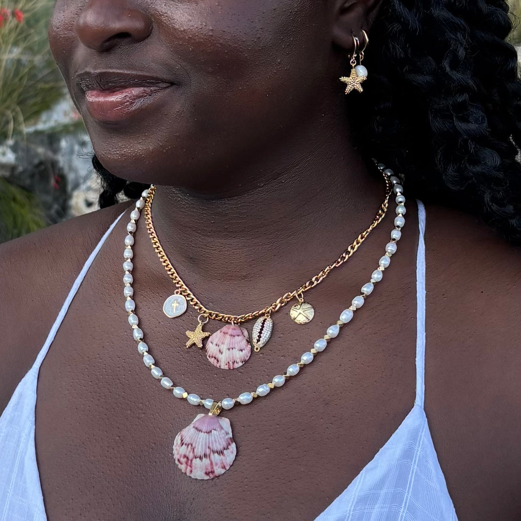 Starfish Charm Necklace