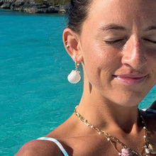 Load image into Gallery viewer, Tiny Seashell Earrings
