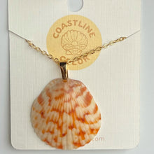 Load image into Gallery viewer, *Rare Finds* Dainty Gold Seashell Necklace
