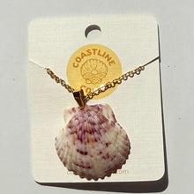 Load image into Gallery viewer, *Rare Finds* Dainty Gold Seashell Necklace
