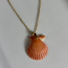 Load image into Gallery viewer, *Rare Finds* Dainty Gold Seashell Necklace
