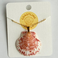 Load image into Gallery viewer, *Rare Finds* Dainty Gold Seashell Necklace
