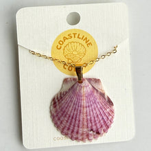 Load image into Gallery viewer, *Rare Finds* Dainty Gold Seashell Necklace
