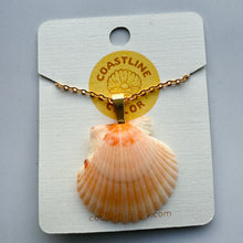 Load image into Gallery viewer, *Rare Finds* Dainty Gold Seashell Necklace
