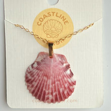 Load image into Gallery viewer, *Rare Finds* Dainty Gold Seashell Necklace
