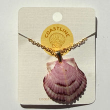 Load image into Gallery viewer, *Rare Finds* Dainty Gold Seashell Necklace
