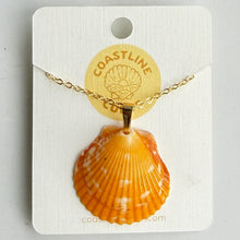 Load image into Gallery viewer, *Rare Finds* Dainty Gold Seashell Necklace
